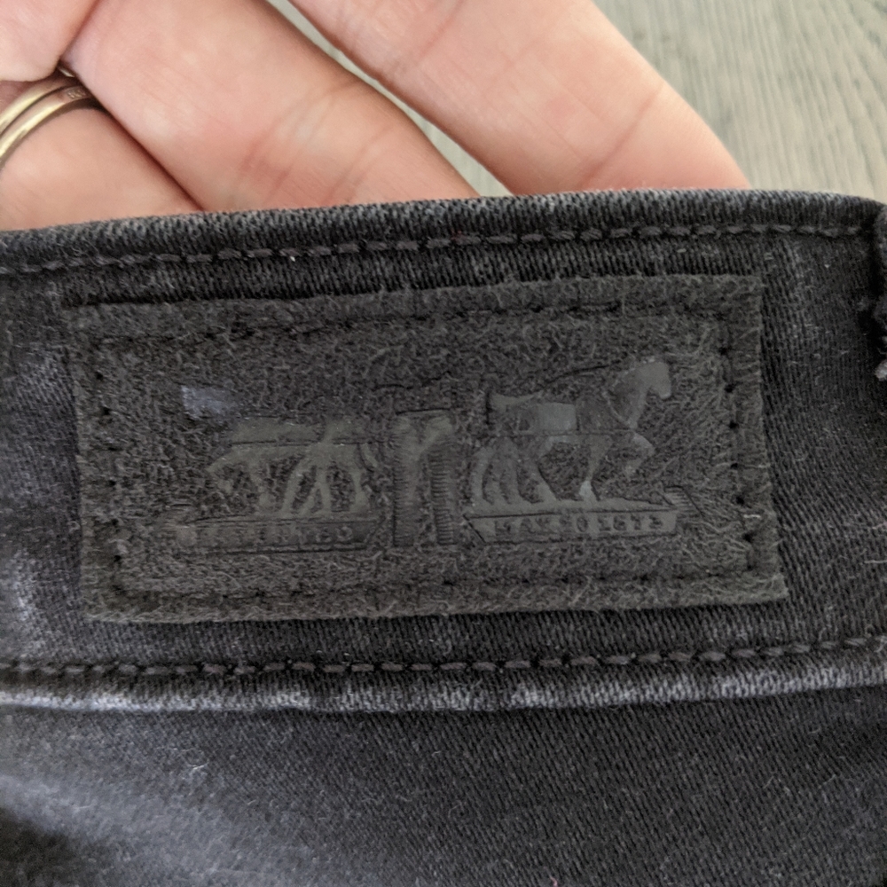LEVI'S / MID RISE SKINNY JEANS / SIZE 4 - Picture 4 of 8